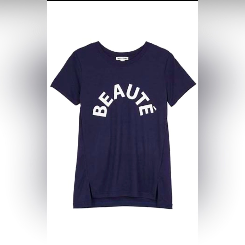 Whistles - beauté t-shirt (navy)